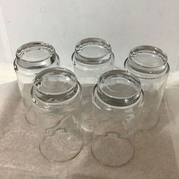 Avon Mrs Albee Logo Drinking Glasses 6 Piece Set - Picture 5 of 6